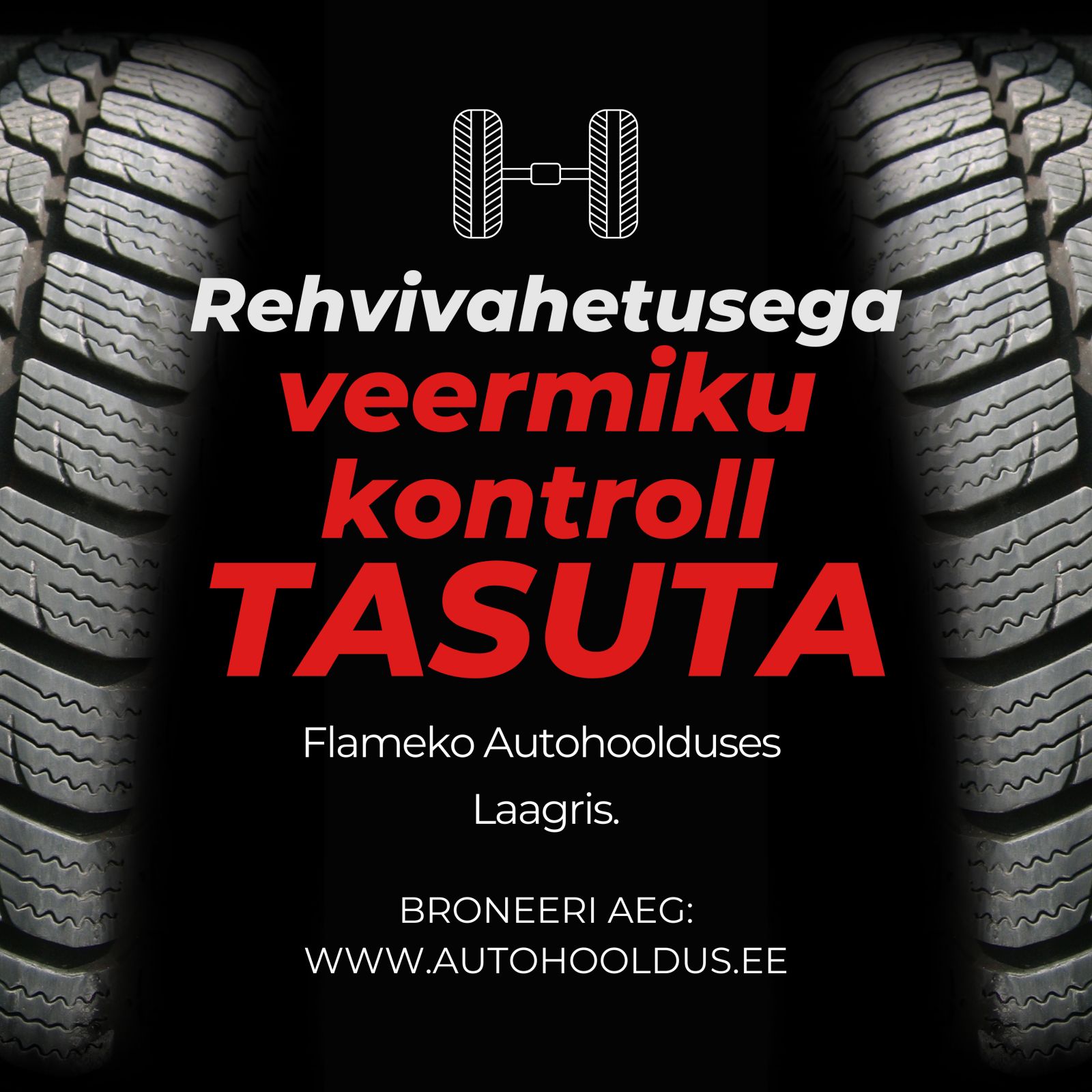 Rehvivahetusega veermiku kontroll tasuta